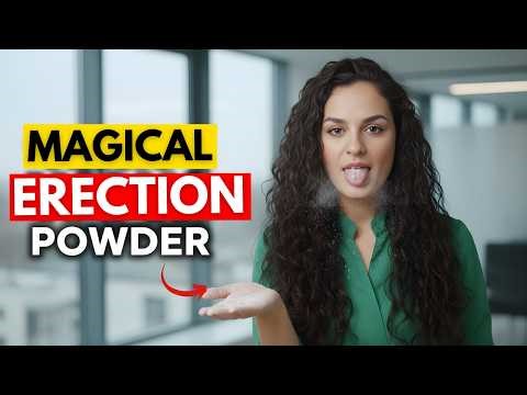 Over 40? Take THIS Powder Before Bed for Stronger Erections even at 80!
