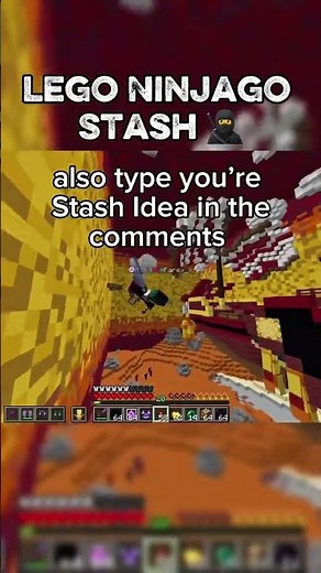 Stash Schematic for the Lego Ninjago Stash now Available! #donutsmp #Stash #legoninjago #minecraft