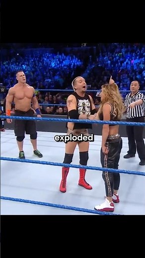 John Cena Was TOO SCARY To Touch 😳 Then Nikki Bella Snapped! #WWE #JohnCena #NikkiBella #WWEShorts