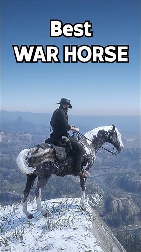 5 Best WAR Horses You Must OWN - RDR 2 #rdr2 #shorts