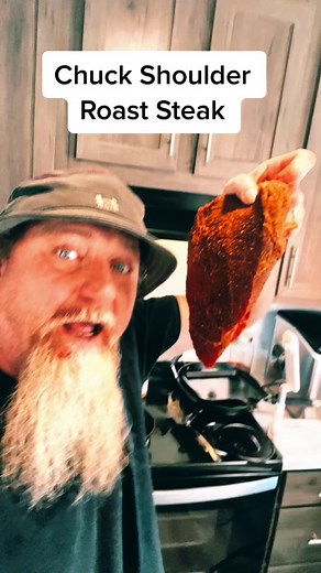 Cheap Steak #beef #chuck #shoulder #steak #receta #cheap #deliciousfood #texas #cooking #fyp #fypシ #foryoupage @Lodge Cast Iron #steaktiktok