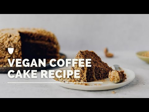 Vegan Coffee Cake Recipe | Vegan Cake | Erbology