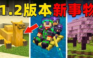 我的世界：1.2版本到底更新了多少新事物？一个视频带你了解最新版MC！