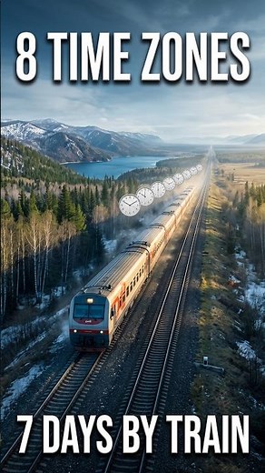 The Trans-Siberian Railway: A Week-Long Train Ride Across 8 Time Zones