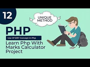 12 - Use DRY(Don't Repeat Yourself) concept in php | Sir Jabir