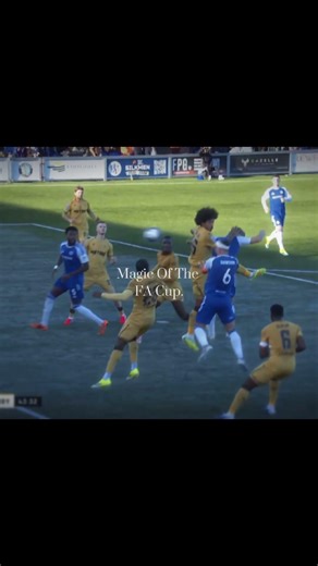 The magic of the fa cup 🤩 ✨#facup #facup3rdround #macclesfield #football #shorts #fyp