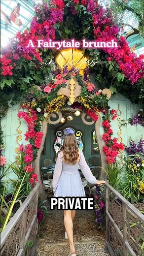 NEW AND EXCLUSIVE brunch table at the Bellagio