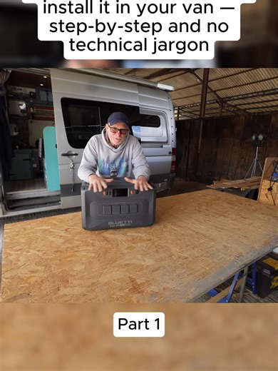 Bluetti Apex 300 How to install it in your van — step-by-step and no technical jargon