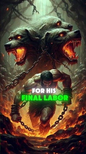 Cerberus: The Three-Headed Guard Dog That Heracles Defeated!