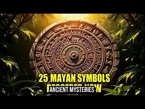 25 Cryptic Symbols in Mayan Calendar Stones EXPLAINED | Ancient Symbolism Guide