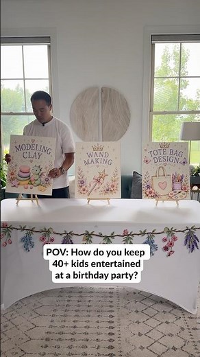 How I kept 40+ kids entertained with one epic activity room!
