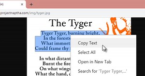 Project Naptha: Công cụ giúp sao chép & xóa văn bản từ hình ảnh