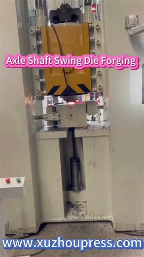 Square Shaft Roll orbital forging #axle #machine ＃forging
