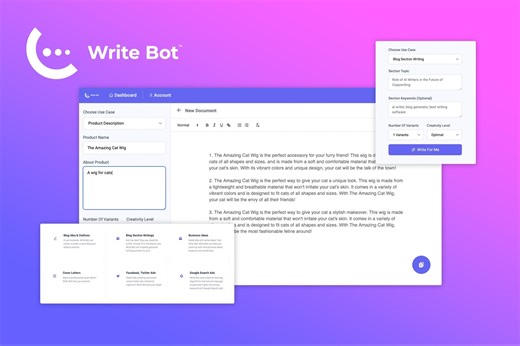 Scale Your Content Output with Write Bot — Now Just $40