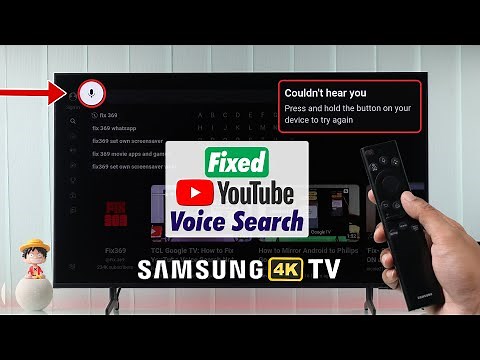 Samsung Smart TV: How To Use Voice Search In YouTube TV App!