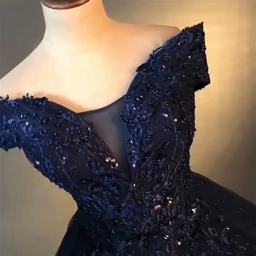 Bling Quinceanera Prom Dress | Off Shoulder Lace Up Evening Gown with Lace Appliques