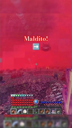 Esse Nether é um inferno mesmo kkkkk #minecraft #gaming #rlcraft