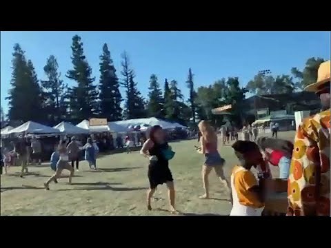 Video From the Scene of Mass Shooting at Gilroy Garlic Festival