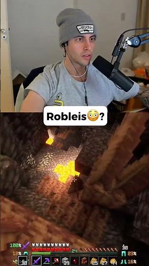 ROB? 😳🤣 #robleis #shortvideo #minecraft