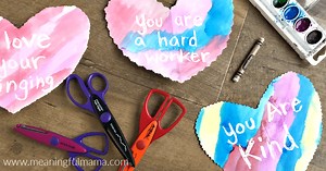 Hidden Message Valentine Hearts