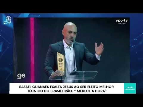 Rafael Guanaes praises Jesus after being elected best coach of the Brazilian Championship: "He de...
