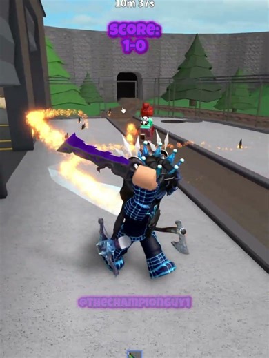 ‪@RyxMM2‬ cooked me in this 1v1 😭 #roblox #mm2 #murdermystery2