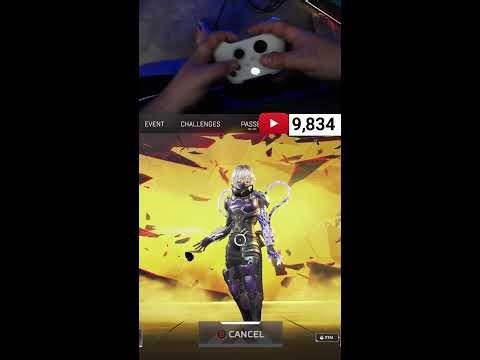 #1 UPSIDE DOWN CONTROLLER PLAYER PLAYS Apex Legends Season 28! 🤯👀 #ApexLegends