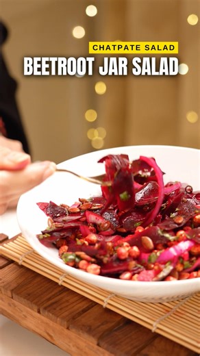 High Protein, Iron, Fiber Salad | Beetroot Detox Salad #recipe #salad #protein #detox #iron #healthy