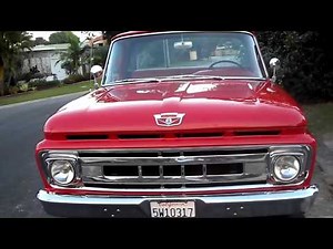 61 ford f100 unibody