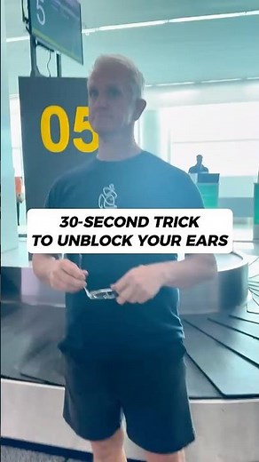 Unblock Your Ears In 30 Seconds! #humangarage #earpressure #cloggedears