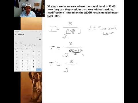 Time Exposure Limit at X dBA
