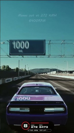 Dodge Challenger SRT Demon Drag tune TEST! #assettocorsa