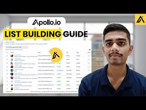 Apollo.io Full Tutorial for B2B Lead Generation (2025)