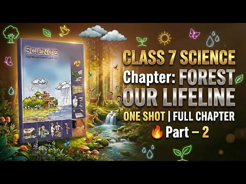 🌳 Forest: As Our Lifeline | Class 7 Science Full Chapter One Shot 🔥
