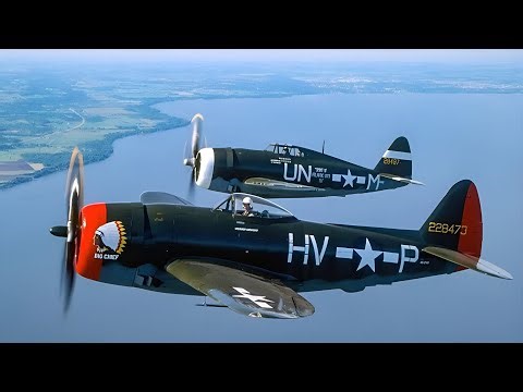 German Pilots Were Amazed By The American P-47 Thunderbolt That Nothing Could Stop!