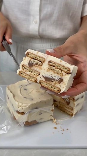 Easy Ice Cream Cake | No-Bake Dessert 🍦🍰