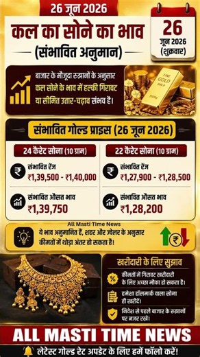 24k and 22k gold price #shorts #news