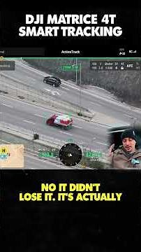 How DJI Matrice 4T Smart Track feature works 🎯‪@DroneSupremacy‬