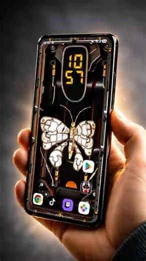 Mechanical Butterfly 3D Live Wallpaper