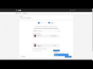 ABB Connect Partner Hub – How to create a new project