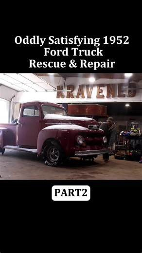 Oddly satisfying 1952 Ford truck rescue & repair #restoration | Ford Truck