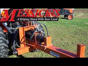 Attaching A Log Splitter To A Tractor (should it be done?)