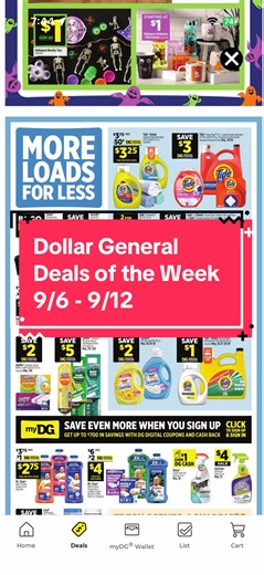 Dollar General Deals of the Week 9/6/26 - 9/12/26