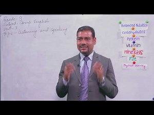 13 Grade 9 English Chapter 3 listening and speaking