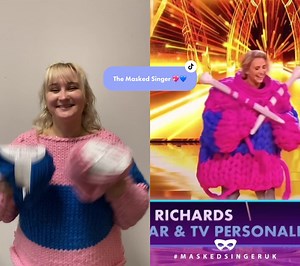 Recreating Claire Richards' Iconic Knitting Outfit