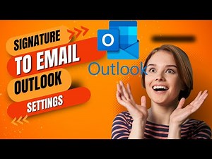 How To Create A Signature On Outlook