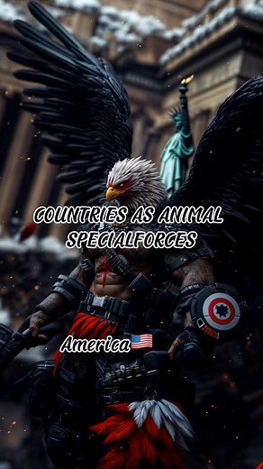 Cauntry as animal special forces #ai #animal #ArtificialIntelligence #AI #MachineLearning #ML #DeepLearning #AIRevolution #TechInnovation #AITools #FutureOfAI #AICommunity #AIResearch #viral #reels | Comic Man