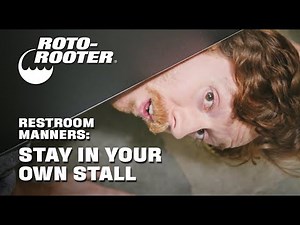 Restroom Manners | Stay in your own Stall | Roto-Rooter