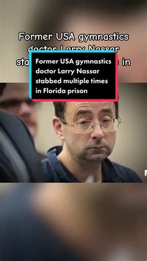 Former USA Gymnastics doctor and confessed child sex abuser Larry Nassar was stabbed nearly a dozen times, including twice in the neck, in a Florida federal prison. A representative for the prison employees’ union says he has a collapsed lung and is in stable condition. #news #nightlynews