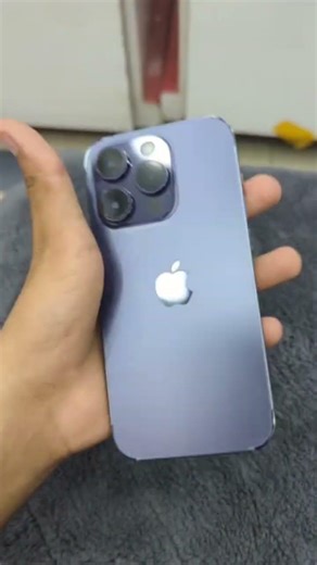 iphone 14 pro sim lock (Jv) deep purple only phone 84% battery health